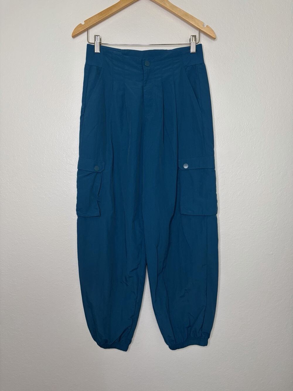 Spiritual Gangster Taylor Cargo Pant in Teal Size Small Gorpcore Outdoor Utility